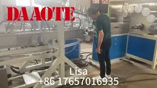 PVC gas hose extrusion line