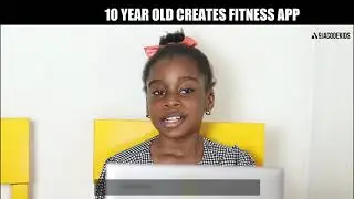 10-year-old creates a Fitness Android App