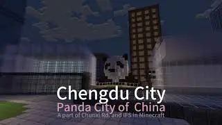 Minecraft | Panda in Chengdu , panda city of China.