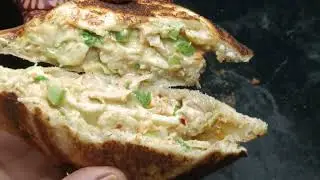 Chicken Cheez Mayo Sandwich | Chicken Grilled Mayo Sandwich | 