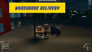 RENAULT MASTER PICKUP TRANSPORTERS PACKAGED STORAGE & FORKLIFTS //TRUCK & LOGISTICS SIMULATOR