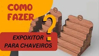 COMO CRIAR UM EXPOSITOR PARA AMOSTRAS, MDF 3mm
