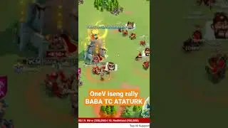 BABA TC ATATURK diisengin sama OneV - KvK 1556 vs OneV - Rise Of Kingdoms Indonesia
