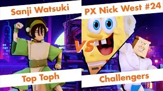 【Nick All Star Brawl】PX Nick #24 West Tournament - Sanji Watsuki POV