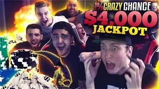 CRAZY 1% CHANCE $4,000 WIN!! (CS:GO SKINS)