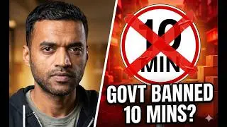10 Minute Delivery is DEAD? 🚫 Deepinder Goyal vs Govt