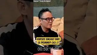 BUDHY HARYONO KASIH PENJELASAN SINGKAT CARA HITUNG KETUKAN DRUM !! #podcast #shorts #drummer