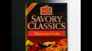 1988 Rice-A-Roni Savory Classics Commercial 