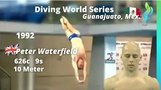 2011 Peter Waterfield Great Britain Mens 10 Meter Diving - 626c 9s - Diving World Series