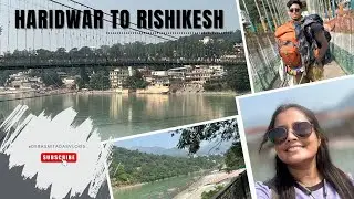 || Haridwar To Rishikesh By Bus || Zostel Review || Road Journey || Vlog 70 ||