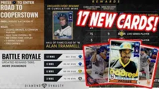 17 NEW Cards! NEW BR Reward Tiers! NEW Set 11 Packs! - MLB The Show 18 Diamond Dynasty