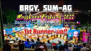 BRGY. SUM-AG | MASSKARA FESTIVAL 2022 ARENA COMPETITION | BACOLOD PHILIPPINES 🇵🇭 [4K]