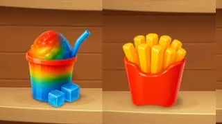 Juice and Fries Maker Game 🍹🍟 #kitchen #games #gameplay #gaming #cook #hd #juice #trending #viral