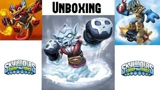 Skylanders SwapForce: Night Shift, Boom Jet & Fire Kraken Unboxing
