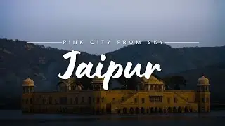Jaipur from the Sky 🏰 | Stunning Drone View of Pink City, Rajasthan 🇮🇳