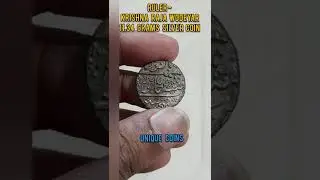 Indian Princely State - Mysore 1 Rupee 1806 Ad  Silver coin,ruler - Krishna Raja Wodeyar #shorts