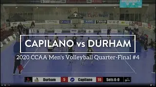 2020 CCAA Men's Volleyball National Championship: CapU vs Durham Highlights