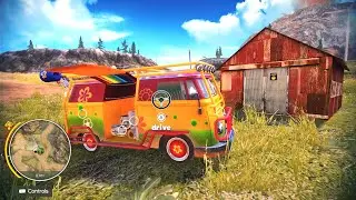Rainbow The Van Loads Wood For Wood Bros Company | Off The Road Unleashed Nintendo Switch Gameplay