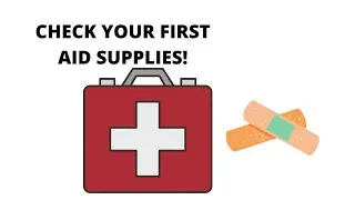 Prepping - FIRST AID SUPPLIES - OTC medicine