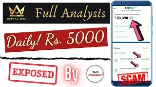 Royal win Website / App full Analysis & Review  | Unlimited trick reality Exposed