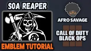 BO3 Sons Of Anarchy Жнецов эмблемы Учебник в Black Ops 3 !! - Afro Savage