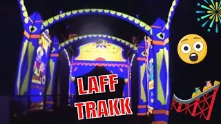 LAFF TRAKK POV || FUN 1st Indoor Spinning, Glow-Coaster Ride In the US at HERSHEYPARK