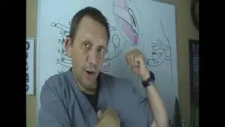 Rib out of place, costochondritis, the FRONT side.