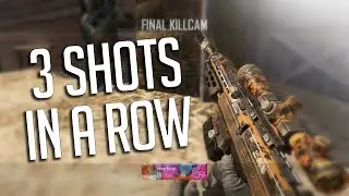 THREE SHOTS IN A ROW!
