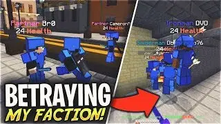 I betrayed my faction... w/ CameronAOB, Br0, iMakeMCVids | Minecraft Factions