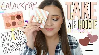 ПАЛИТРА ТЕНЕЙ COLOURPOP TAKE ME HOME | Краткое руководство, обзор и образцы