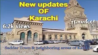 Saddar Town Karachi and neighboring areas after anti encroachment operation.