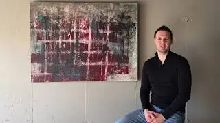 Corruption - modern abstract painting - explained by artist Andy Hahn