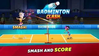 badminton clash 3d #miniclip new game #gamingvideos