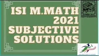 Indian Statistical Institute M.MATH 2021 question paper pattern and solutions, matrix based solution
