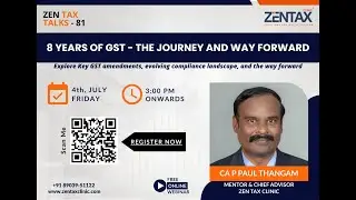 8 Years of GST - The Journey and Way Forward