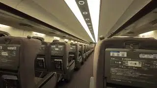[Shinkansen ride] Sanyo Shinkansen Japan, Green car, Super Express Nozomi, JR West,