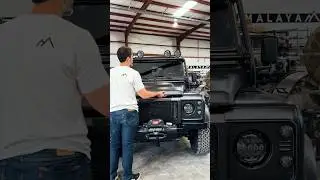 When you thought it was just a regular Land Rover&hellip; but it&rsquo;s a 650HP Custom Defender 110 by HIMALAYA