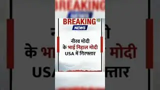 Neerav Modi brother got arrested from USA#americe #trump # news# shorts