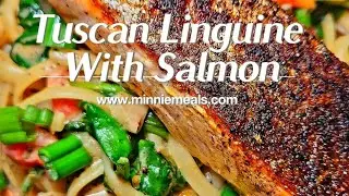 How To Make Tuscan Linguine With Salmon