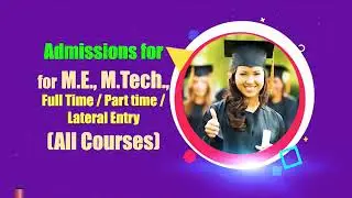 First & Direct Second Year Admission Process For B.E/ B.TECH 2019 Details in Tamil