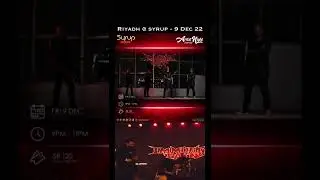 Tickets available now! #livemusic #metal #riyadh #music