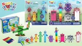 Blockzee Balance Activity Set &ndash; 04:24 Minutes Unboxing Numberblocks Friends Activity Set&ndash; ASMR Video