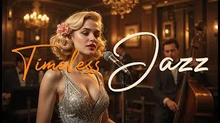 Travel to a 1930s Jazz Lounge 🕯️ Vintage Swing, Old Jazz & Cozy Bar Ambience