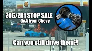 CORVETTES CATCHING FIRE GM ISSUES STOP SALE & RECALL