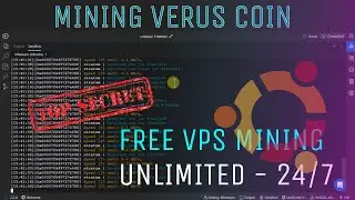 How to Mining Verus Coin on VPS Free Unlimited Full Access Root 15 GB RAM + 4 CPU Mining