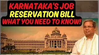 Does Reserving Jobs for Locals Make Sense? Karnataka's Controversial Job Reservation Bill Explained