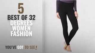 32 Degrees Women Fashion [2018 Best Sellers]: 32 Degrees Heat Weatherproof Womens Base Layer Thermal