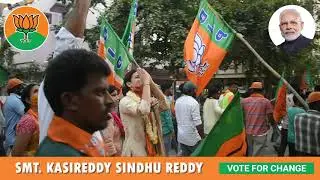 sindhu reddy campaigning for ghmc elections chandanagar