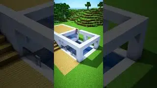 Minecraft Modern House #shorts