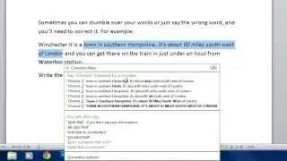 Dragon Naturally Speaking Part 5 - Editing and Correcting Text